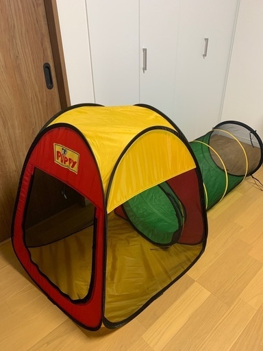 【お取引き中】★ボールプール用テント＆トンネル、ボール沢山セット★