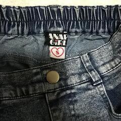 【値下げ😄】Gパン⑪（女の子　150cm S）ANAP GIRLの画像