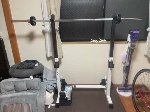 バーベルとスタンド