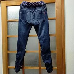 【値下げ😄】Gパン⑫（女の子 150cm）シャーリング ストレッチの画像