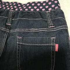 【値下げ😄】Gパン⑫（女の子 150cm）シャーリング ストレッチの画像