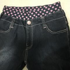 【値下げ😄】Gパン⑫（女の子 150cm）シャーリング ストレッチの画像