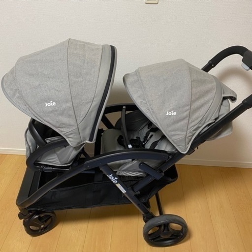 【お値下げしました】joie  2人乗りベビーカー (エヴァライトデュオ)
