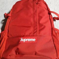 Supreme リュック 赤