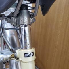 自転車ママチャリ 空気入れ付きの画像