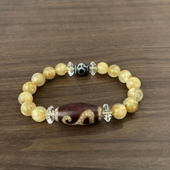 金ルチルブレスレット　パワーストーン