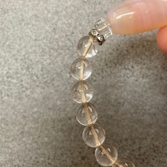 瑪瑙　ルチルブレスレットの画像