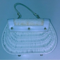 カゴバッグ　値下げしましたの画像