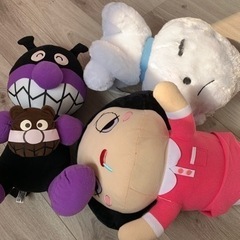 キッズテント、ぬいぐるみの画像