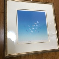 絵画　井上公三　『7月　空』
