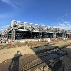 鉄骨鳶、鍛冶工事、足場作業員募集！の画像