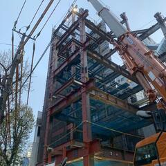 鉄骨鳶、鍛冶工事、足場作業員募集！の画像