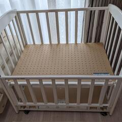 KATOJI ベビーベッド マットレス等フルセット Katojiベビーベッド+新品 マットレスセット