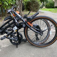 折りたたみ自転車 ドッペルギャンガー 202 blackmax 20インチ