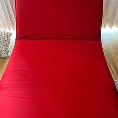 リクライニングソファーベッドの画像