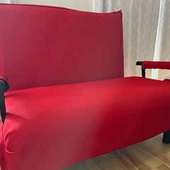 リクライニングソファーベッドの画像