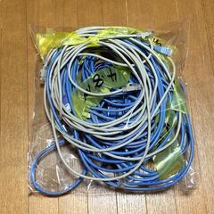 【０円】LANケーブル　3m×４本　4.5ｍ×1本　　その他　セットの画像