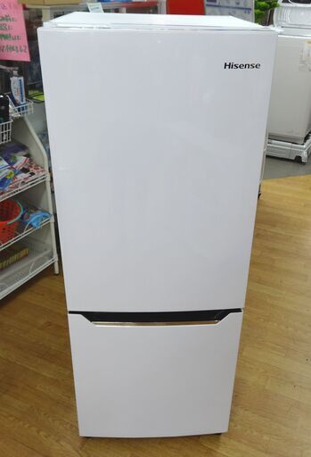 西岡店 2ドア 冷蔵庫 150L 2020年製 ハイセンス HR-D15C ホワイト Hisense 100Lクラス 150Lクラス 