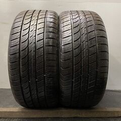 未走行に近い RADAR Dimax AS-8 255/30ZR22 22インチ 夏タイヤ 2本 2018年製 アルファード ヴェルファイア等　(TD775)クレジットカード QRコード決済可能