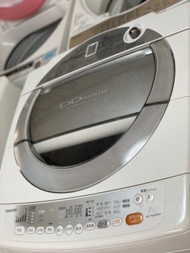 送料・設置込み　洗濯機　7kg TOSHIBA 2012年