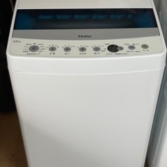 送料・設置込み　洗濯機　4.5kg Haier 2022年