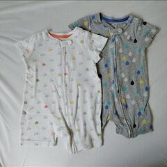 babygapロンパース2点　60