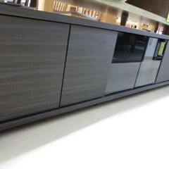 ジモティ来店特価!!!　ワイドTV台　ブラウン　J-747