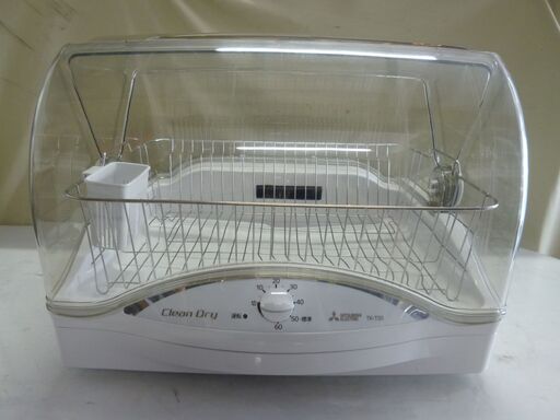 三菱 キッチンドライヤー TK-TS5 2020年製 MITSUBISHI キッチン家電 食器カゴ 食器乾燥機/カバー擦れ有り/Hzフリー/本体のみ・中古品