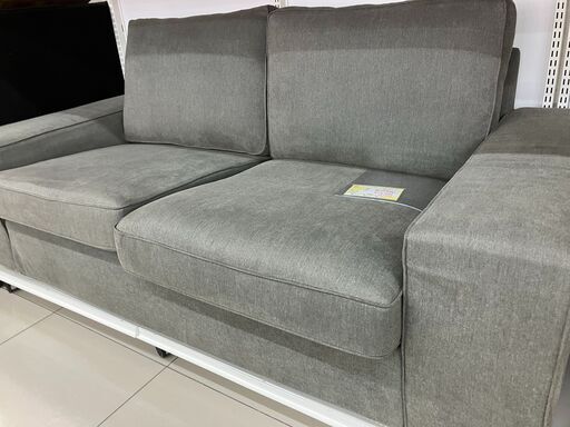 【IKEA/イケア/2Pソファ/2人掛けソファ/グレー/リビングソファ】