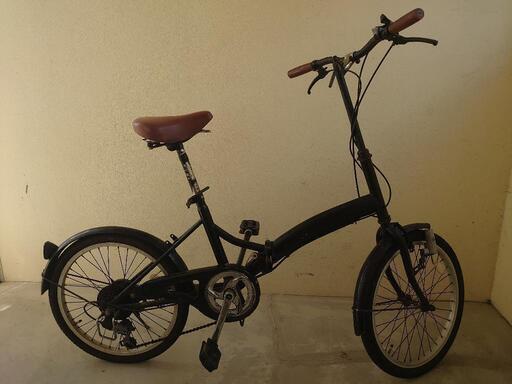 20インチ 折りたたみ自転車(6段変速ギア)