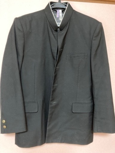 学ラン　標準型学生服　黒　ジャケット165A