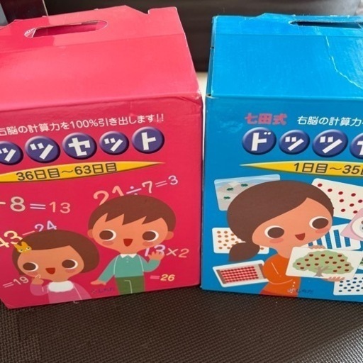 七田式　ドッツセット　ドッツカード