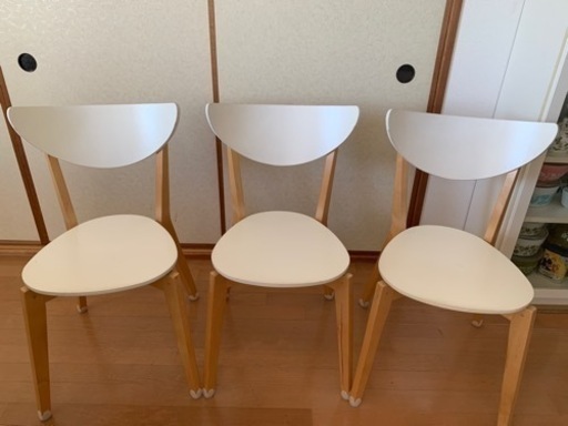 IKEA NORDMYRA ダイニングチェアー(3脚セット)