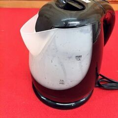 コム KOM ECO 電気ケトル1.2L KTD-200 ブラックの画像