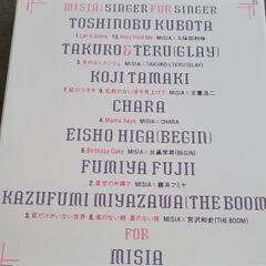 MISIA  SINGER FOR SINGER   【CD】の画像