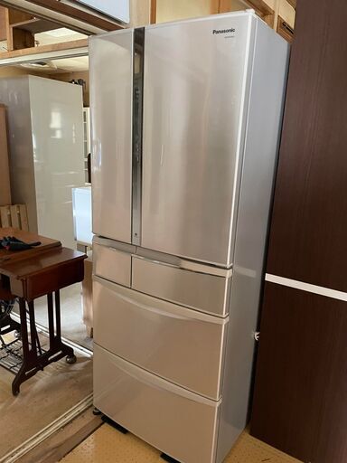 ◆Panasonic パナソニック NR-F475TM 470L 2011年製 動作品 シルバー 6ドア◆