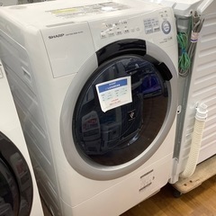 SHARP ドラム式洗濯乾燥機 7.0kg 3.5kg 2017年製 インバーター搭載 自動おそうじ 