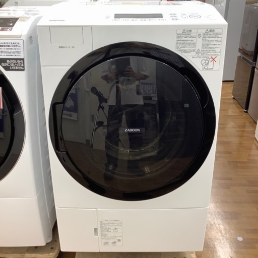 TOSHIBA ドラム式洗濯乾燥機 11.0kg 7.0kg TW-117A7L-W 2019年製 輸送用ボルト付