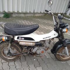 suzuki　vanvan50 旧車・不動車　値下げしました。