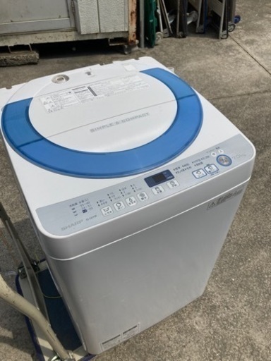シャープ SHARP 洗濯機 ES-GE70R-A 2016年製 7kg