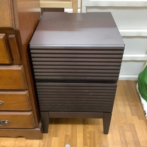 エレガントファニチャー サイドチェスト WALTZ 定価 37,904円 程度B ブラウン