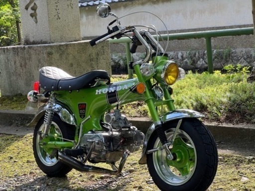 旧車　絶版車　クラッチ4速　HONDA 6V ダックス　カスタム  ST50 75cc pc20   4ミニ　モンキー　ゴリラ　シャリー　カブ　エイプ