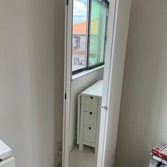 IKEA イケアミラー付きハイキャビネット　SILVERÅN
