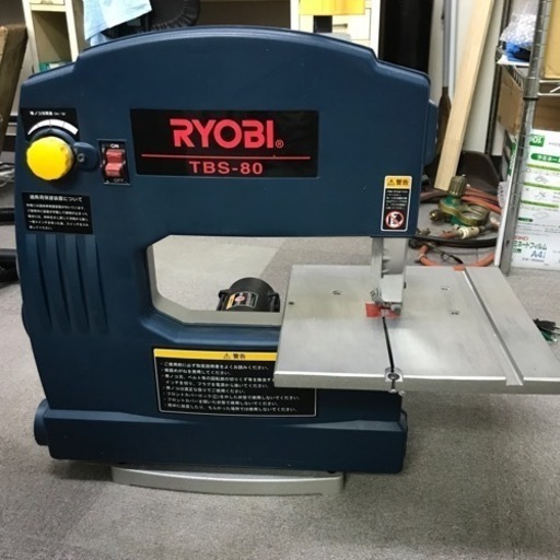 卓上バンドソー リョービ RYOBI TBS-80 ＊動作確認済