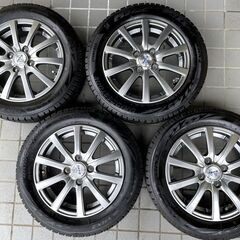 美品☆軽自動車用スタッドレスタイヤセット☆155/65R14 6～7.5分山