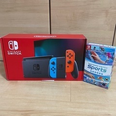 新品　Nintendo Switch 任天堂スイッチ 本体　スポーツソフトセット