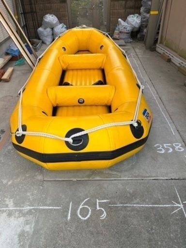 ラフティング用ゴムボート　5人乗り