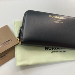 【BURBERRY長財布】状態良