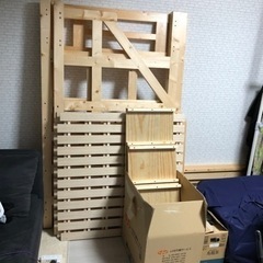 【急募】ロフトベッド　階段付き　すのこベッド　の画像