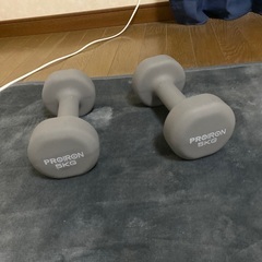 PROIRON 5kg ダンベル スチールラック